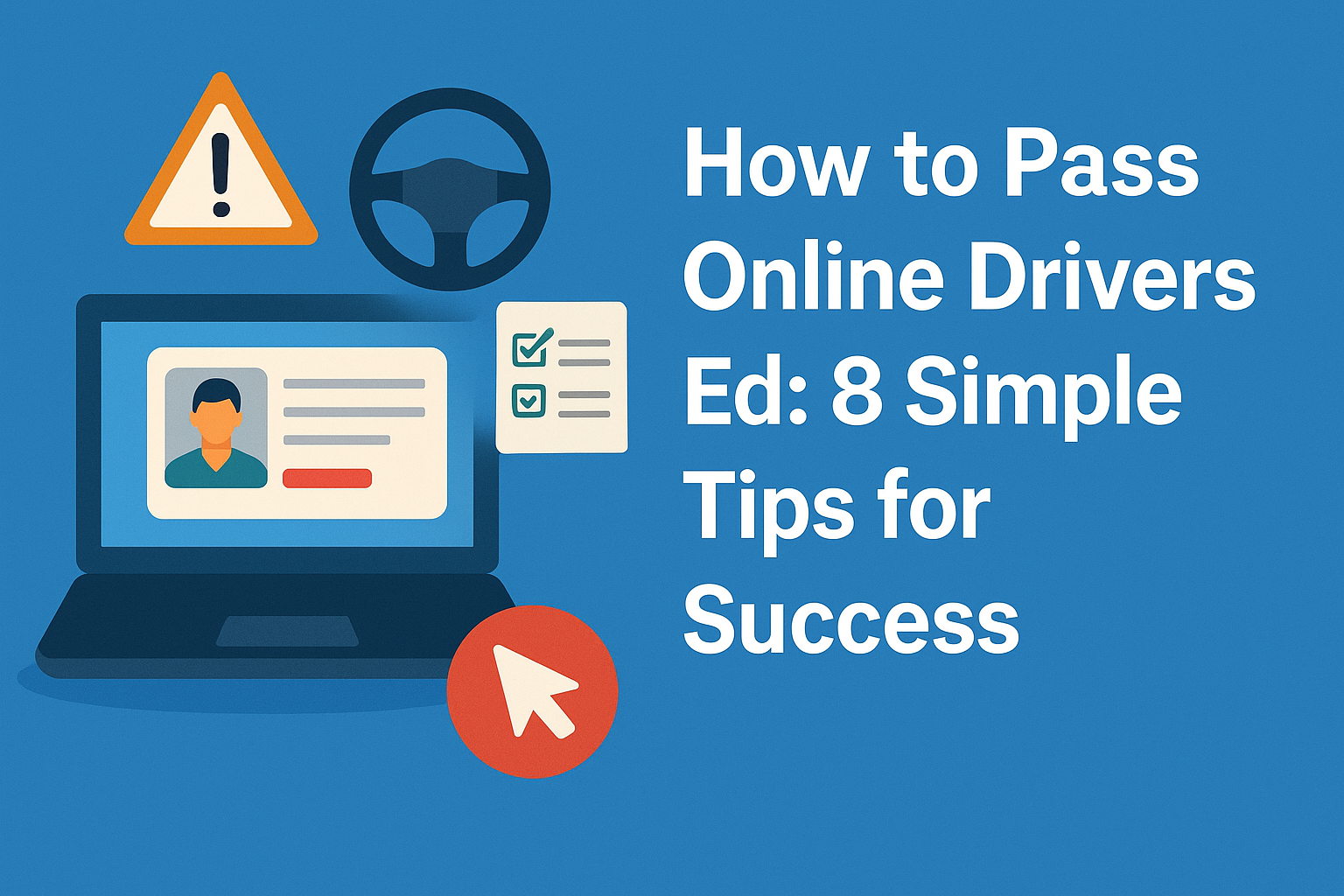 How to Pass Online Drivers Ed