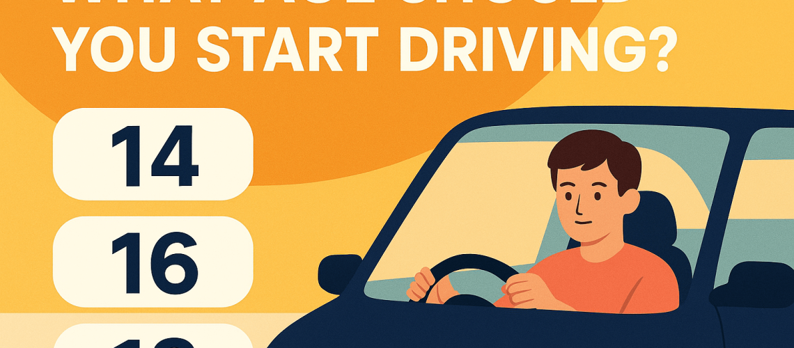 what age should you start driving
