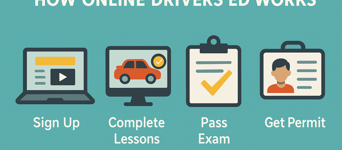 how does online drivers ed work